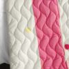 [Colorful Life] Cotton 2PC Vermicelli-Quilted Patchwork Quilt Set (Twin Size)