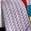 [Second Space] 3PC Vermicelli - Quilted Patchwork Quilt Set (Full/Queen Size)