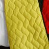 [Checkers] 3PC Vermicelli-Quilted Patchwork Quilt Set (Full/Queen Size)