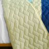 [Rising to the Top ] 3PC Vermicelli-Quilted Patchwork Quilt Set (Full/Queen Size)